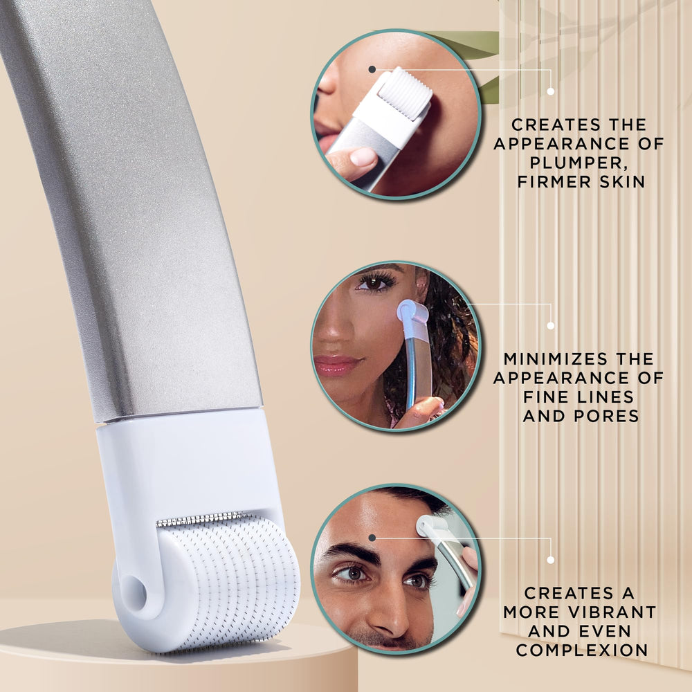 Rouleau StackedSkincare pour cheveux et cuir chevelu, utilisation polyvalente