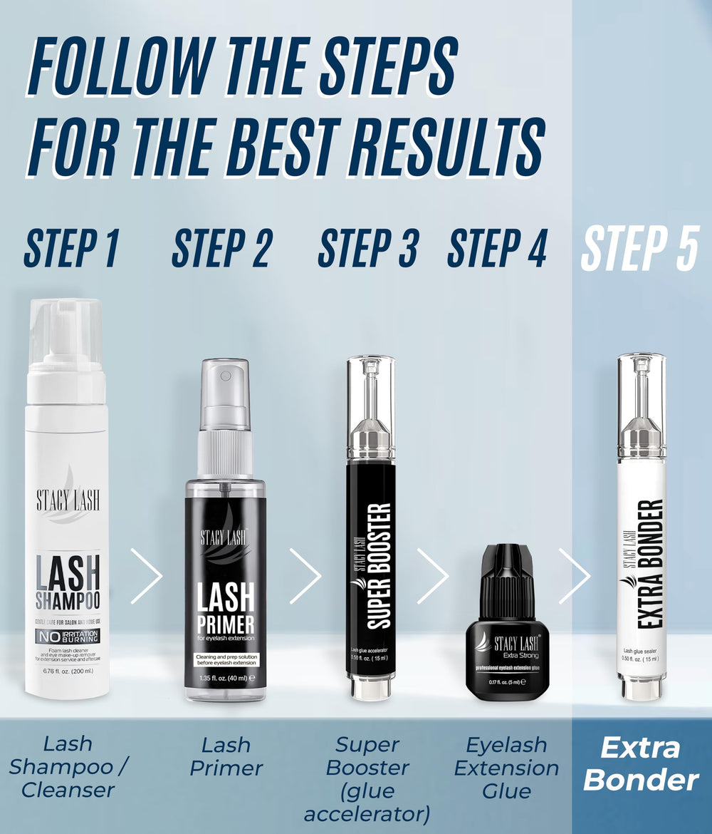 STACY LASH Bonder – gel-clair: faible opacité et fini net et invisible