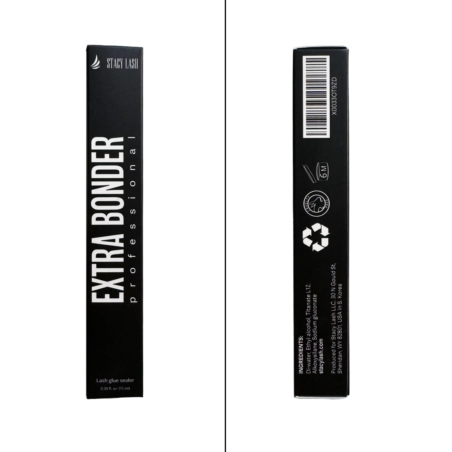 STACY LASH Bonder – vegan-sans-latex: option éthique compatible avec plusieurs produits