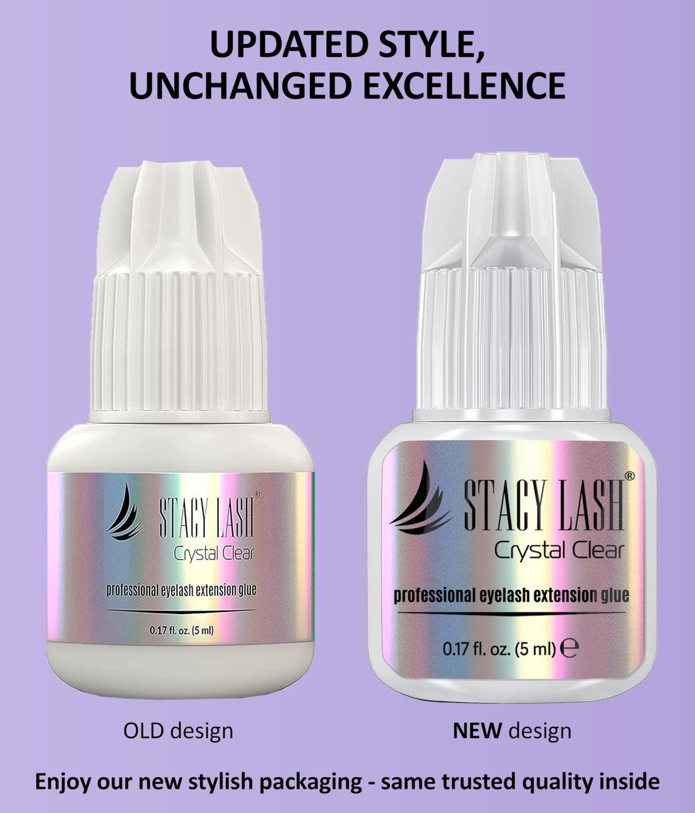 Consistance transparente STACY LASH Crystal Clear, précision d’application.