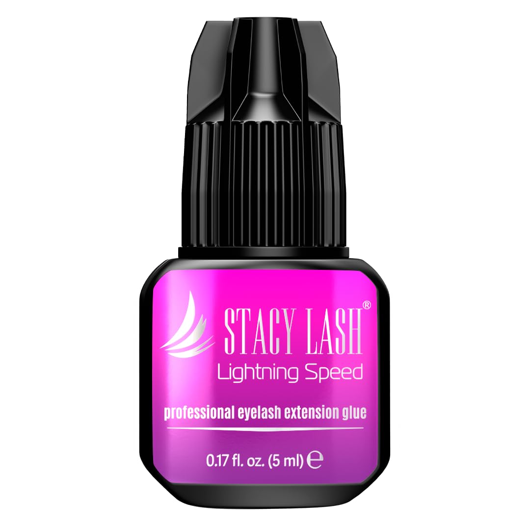 STACY LASH colIe extensions cils, bouteille prête pour une application rapide et fiable.