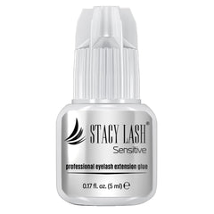 Colle STACY LASH Sensitive noir pour extensions cils, tenue fiable.
