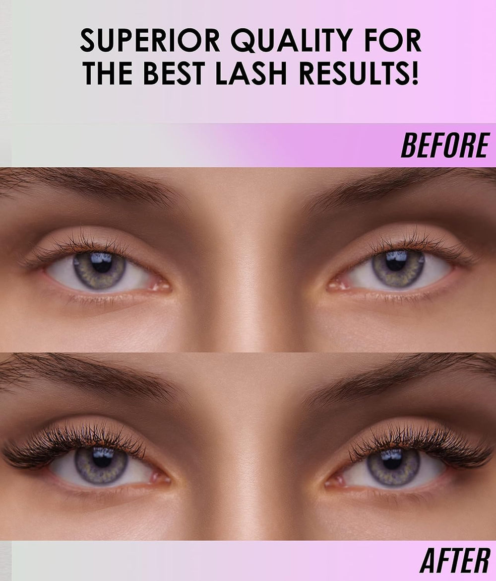 Confort d’application STACY LASH pour débutants, pose maîtrisée.