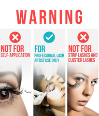 STACY LASH Evolution – Flacon 5ml noir, parfait pour les professionnels.