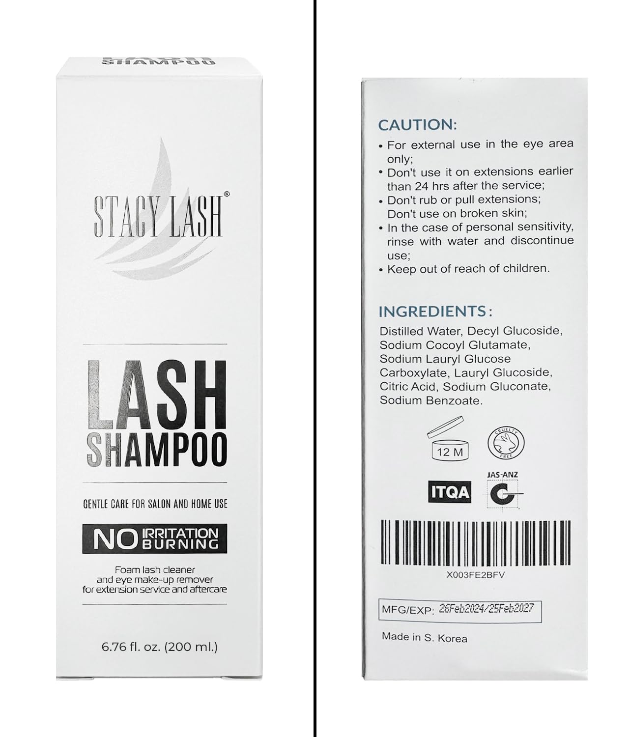 Packaging Stacy Lash pratique pour salon et domicile