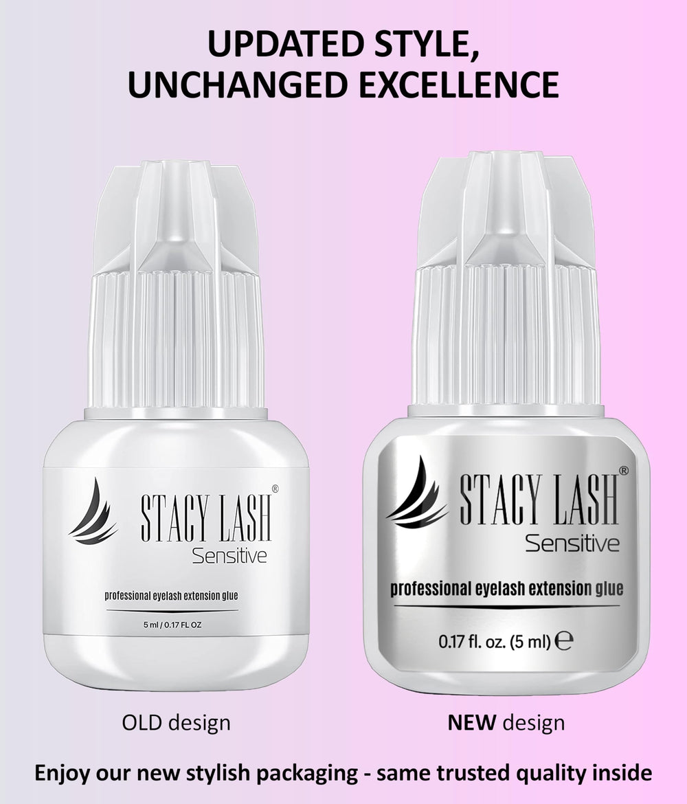 Séchage rapide 5-6 secondes avec STACY LASH, flux de travail efficace.