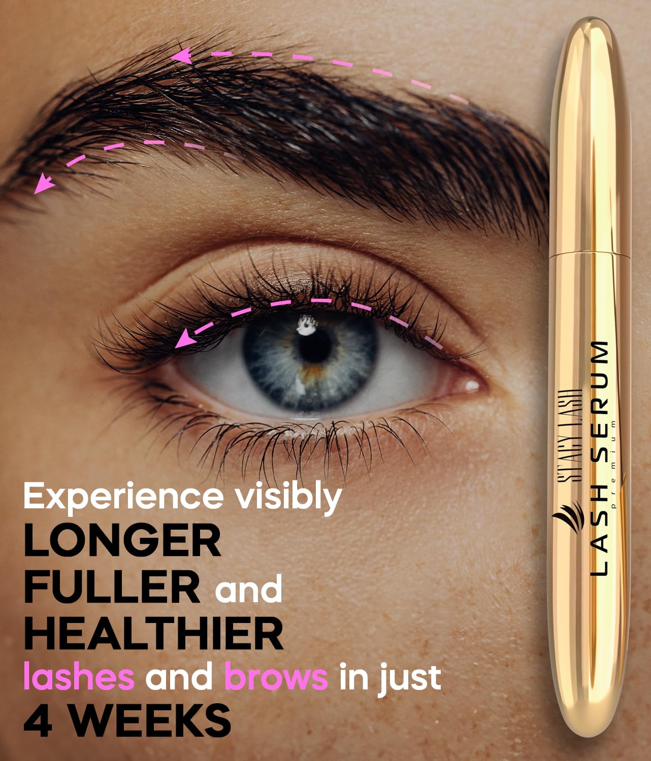 Stacy Lash sérum sourcils et cils: sécurité et confort à domicile.