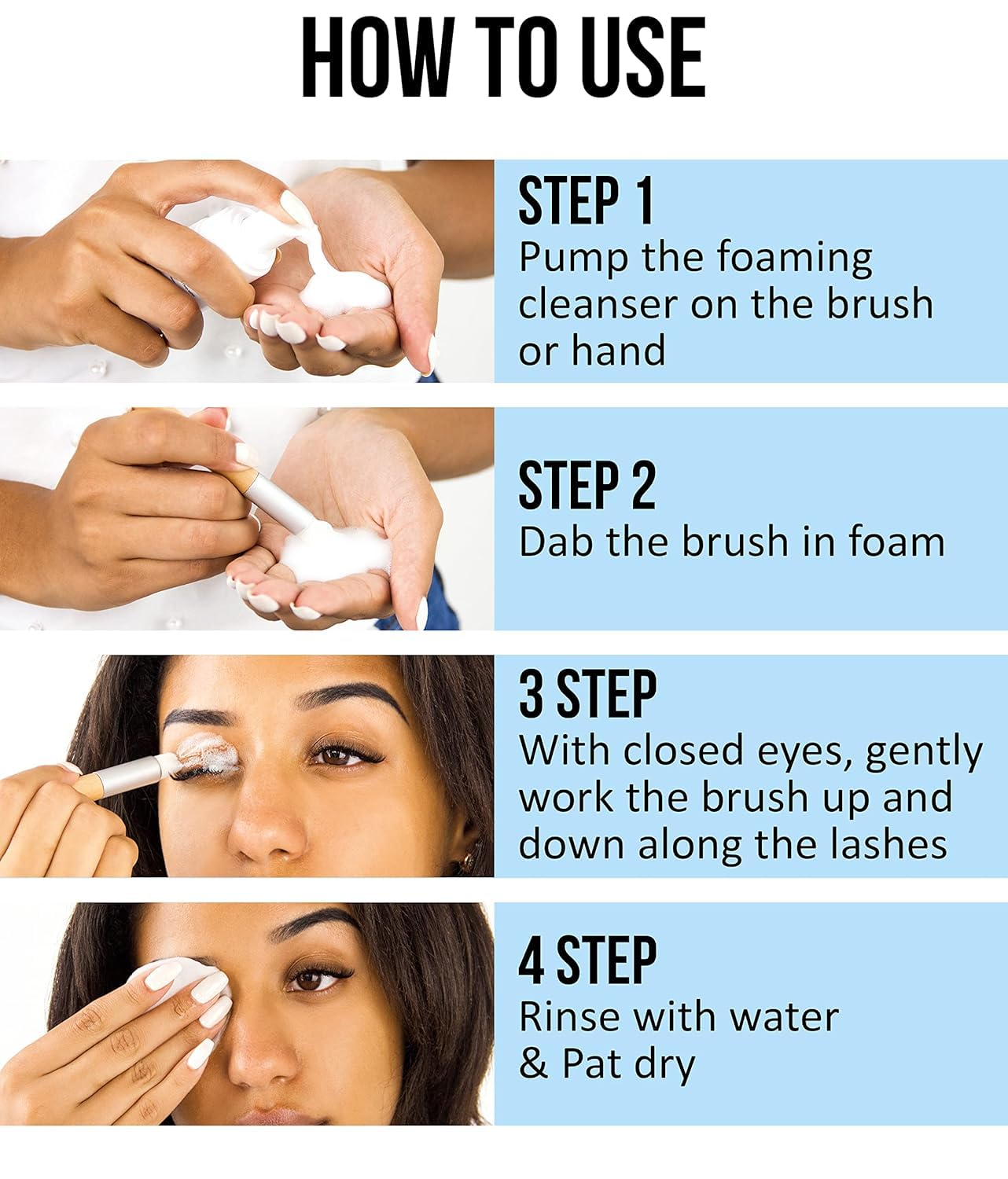 STACY LASH Démaquillant-yeux: démaquille le maquillage des cils sans frottement