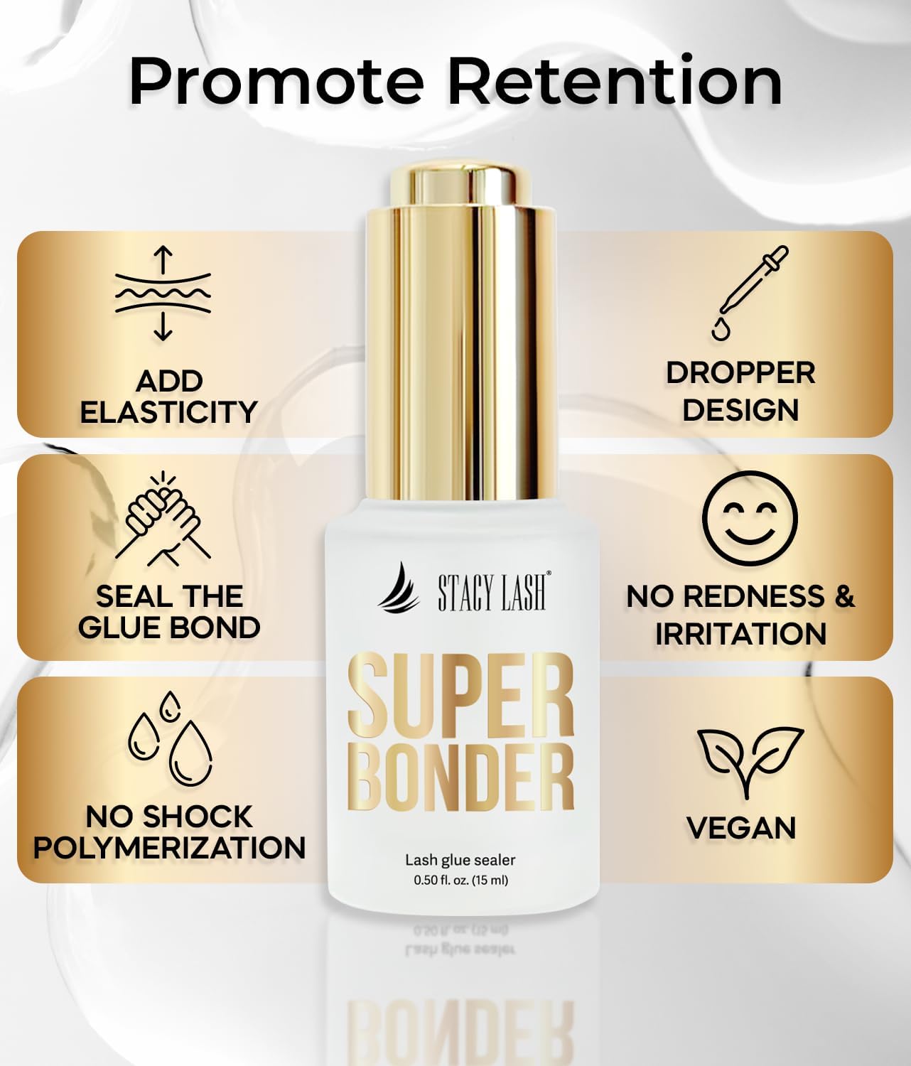 STACY LASH Super Bonder – contrôle des fumées pour plus de confort