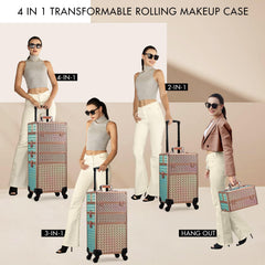 Stagiant grand espace de rangement coiffure et ongles: organise outils et produits.
