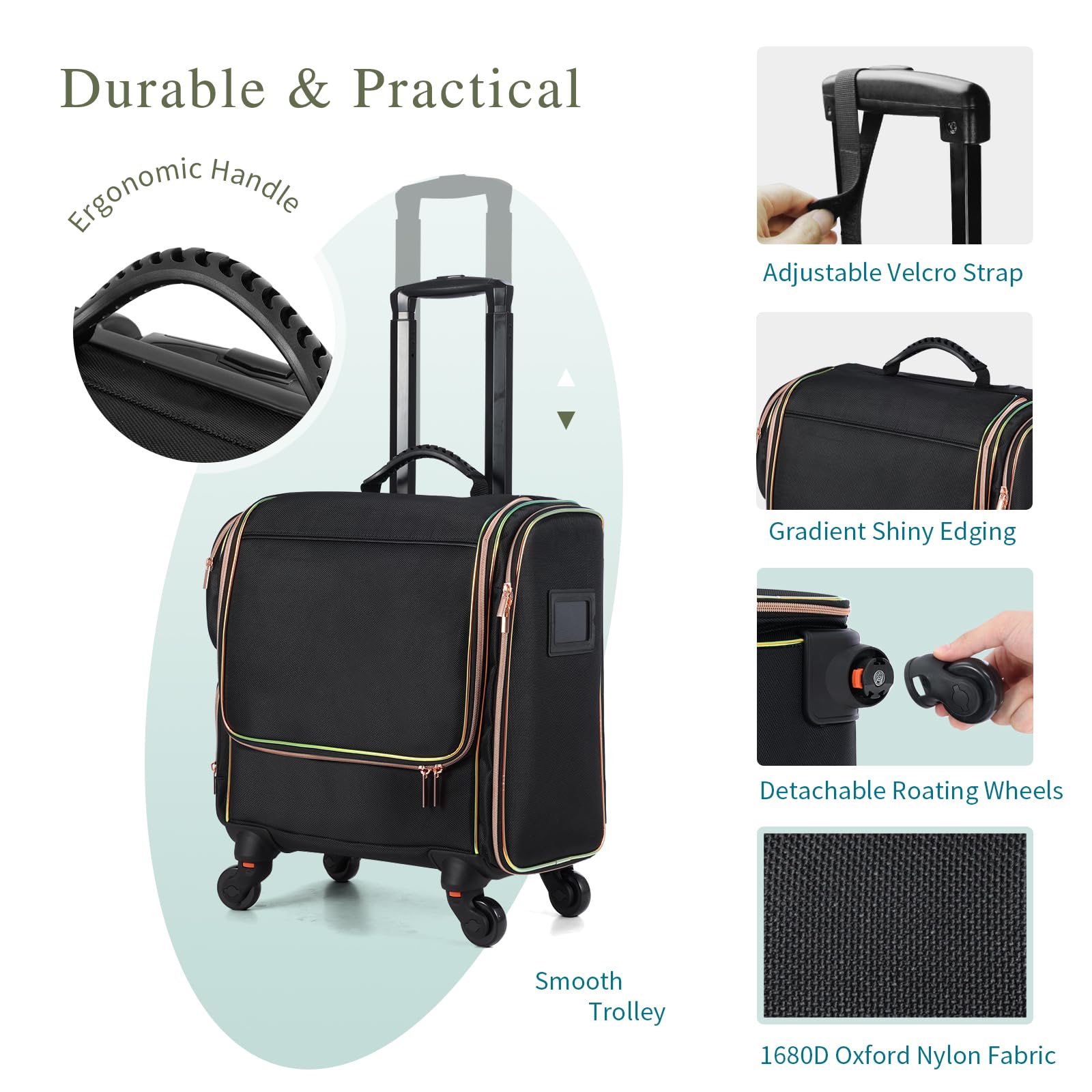 Stagiant nylon-1680d-exterieur-durable: résistance et longévité pour l'équipement beauté.