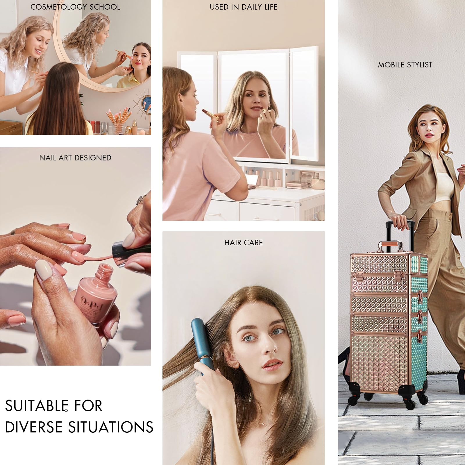Stagiant utilisation professionnelle: parfait pour salons artistes et événements.