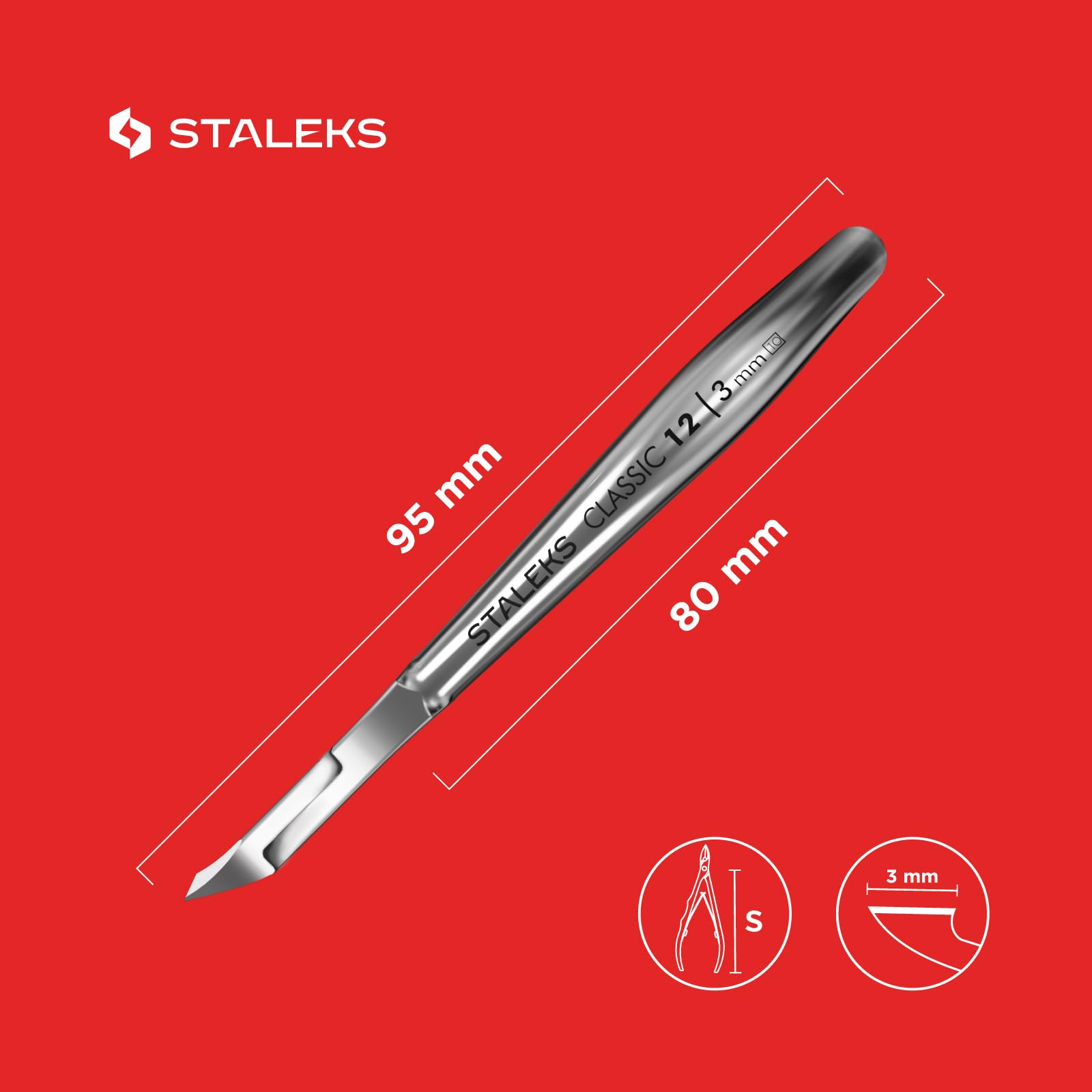 Staleks Classic 12 conditionnement pratique pour rangement et transport
