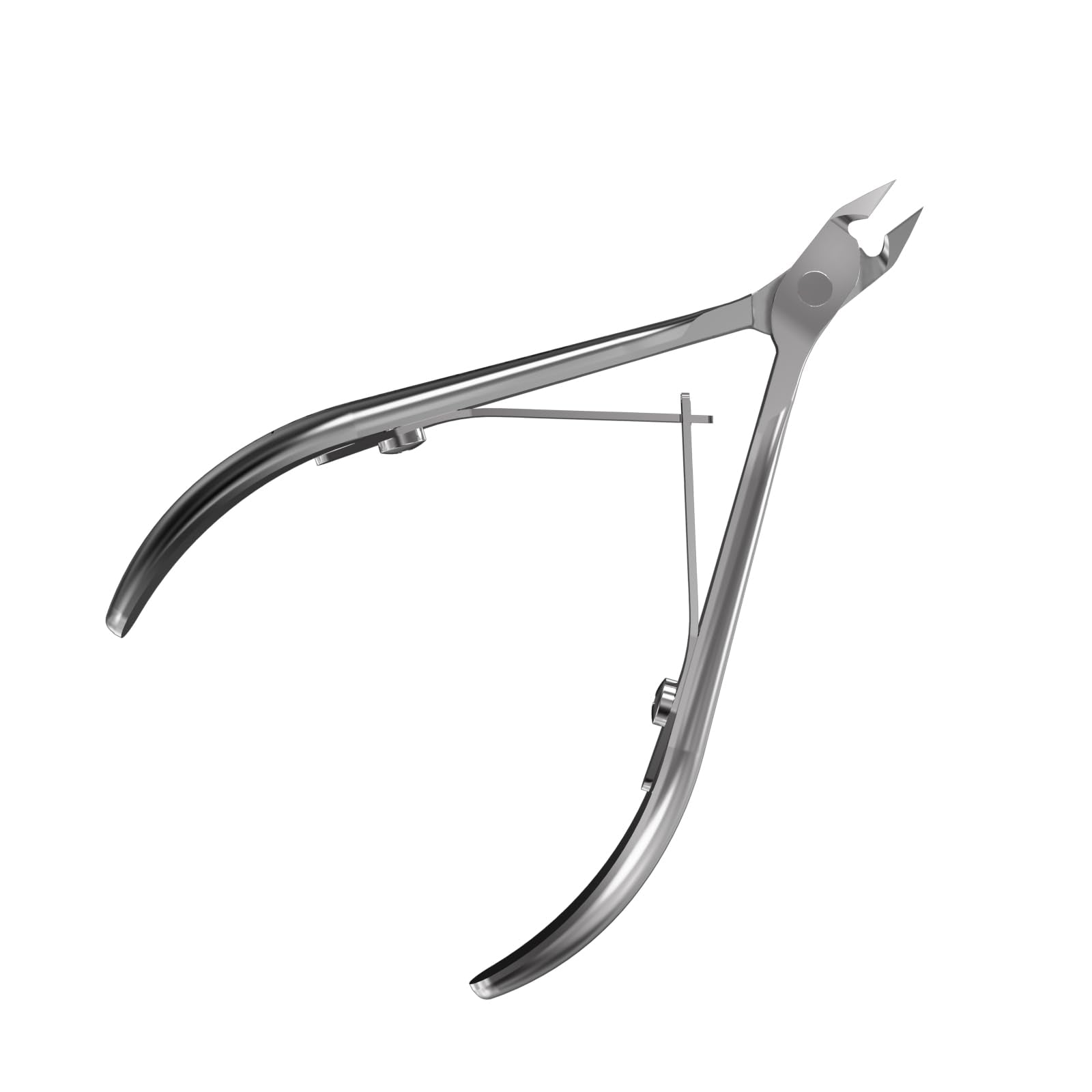 Pinces-cuticule Staleks KM-04 de 10 cm pour des soins précis des ongles.