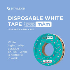 STALEKS PRO abrasif durable grain 100 pour ongles artificiels.