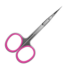 STALEKS PRO: ciseaux extrafin et courbés pour précision cuticulaire.