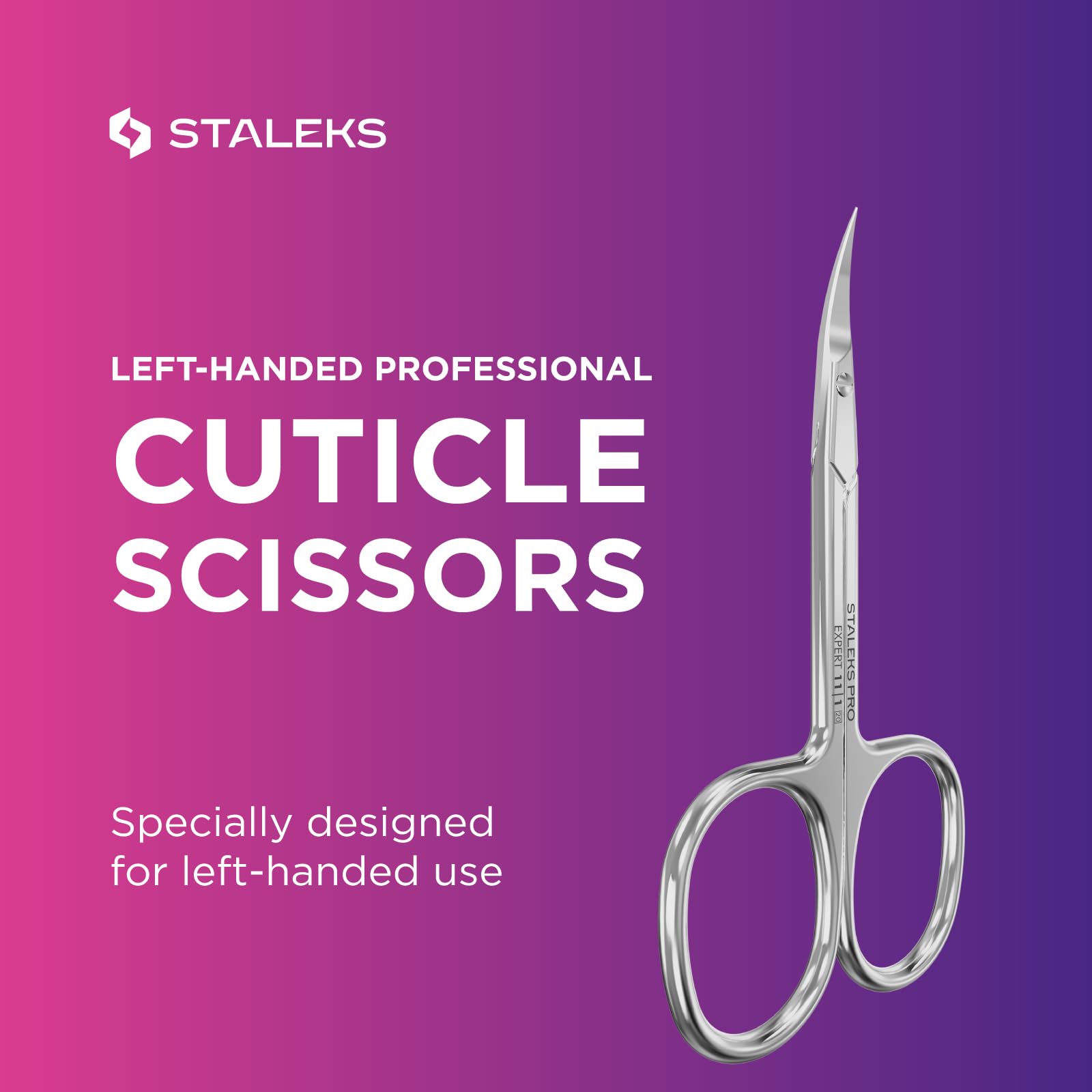 Staleks Pro Expert 11 – poignée ergonomique pour travail prolongé et confort.