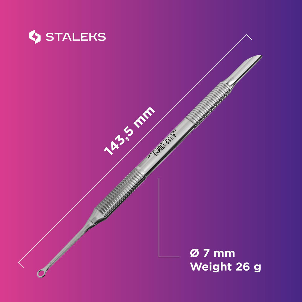 Staleks Pro EXPERT 51 outil professionnel cuticule, pour salon.