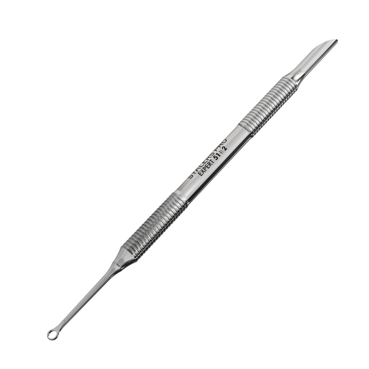Staleks Pro EXPERT 51 poussoir cuticule biseau, repousser les cuticules avec précision.
