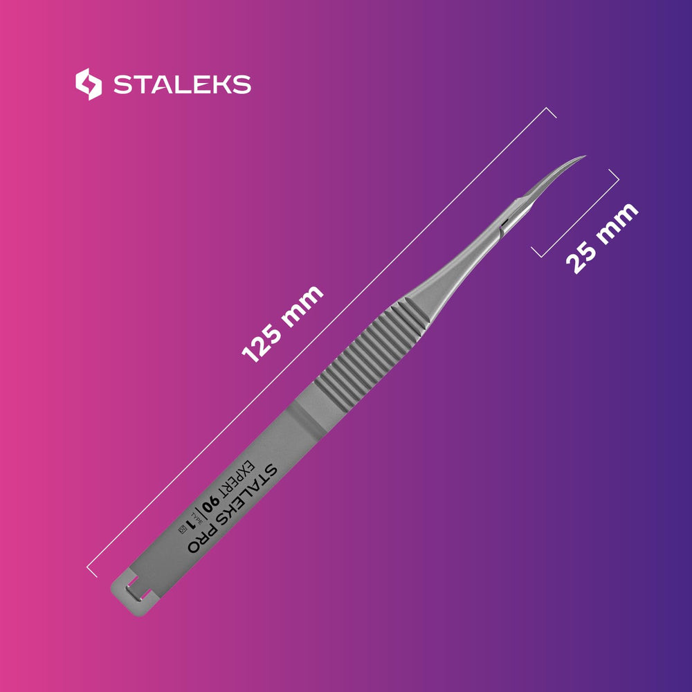 Staleks Pro Expert 90, outil de manicure pro ergonomique et durable.