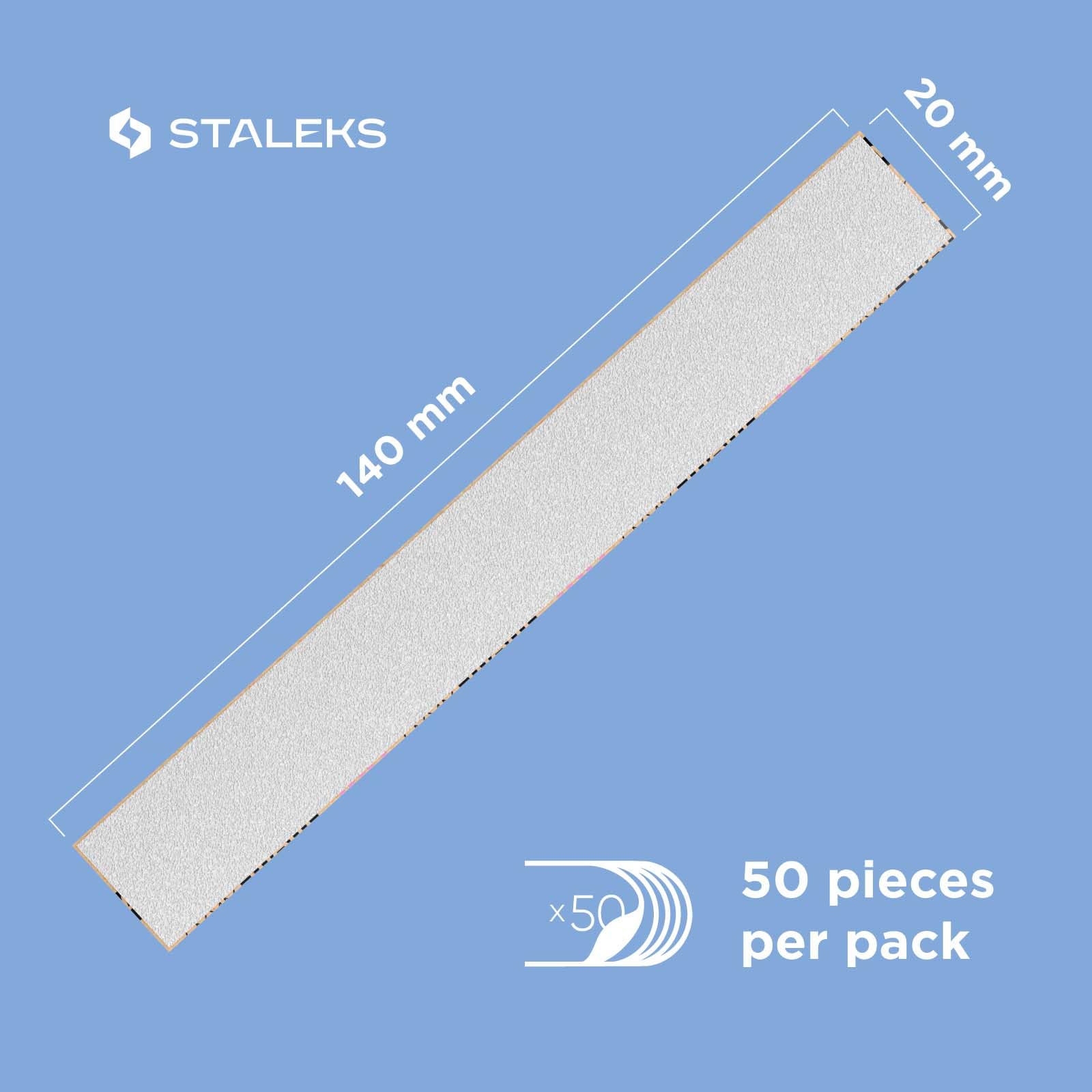 Staleks Pro papmam Expert22 – emballage pratique et kit hygiénique de 50 pièces.