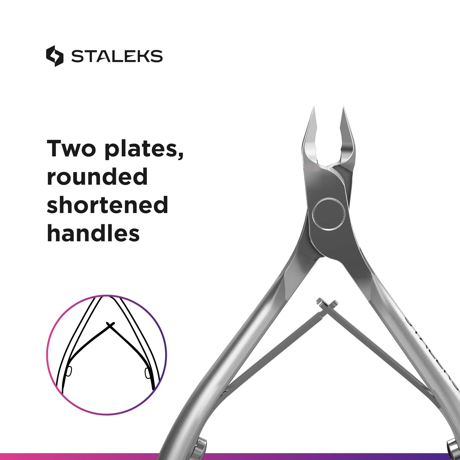 Staleks Pro Smart 31, acier inoxydable haute qualité résistant.