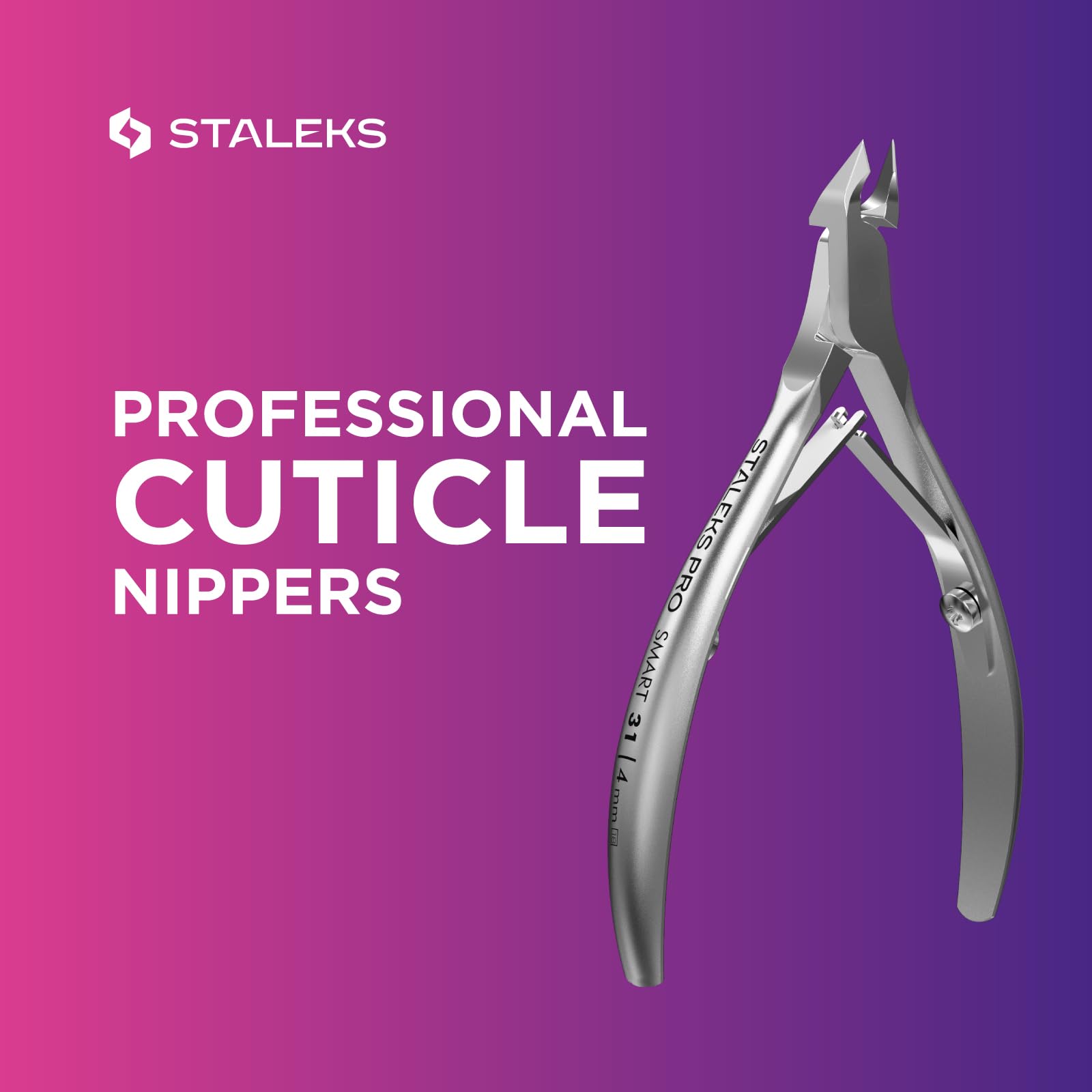Staleks Pro Smart 31: ouverture fluide grâce au double ressort.