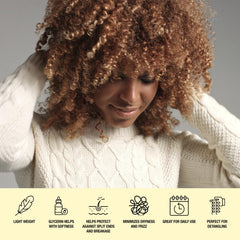 STAR CARE Curl Back protège les brins et réduit les dommages possibles.