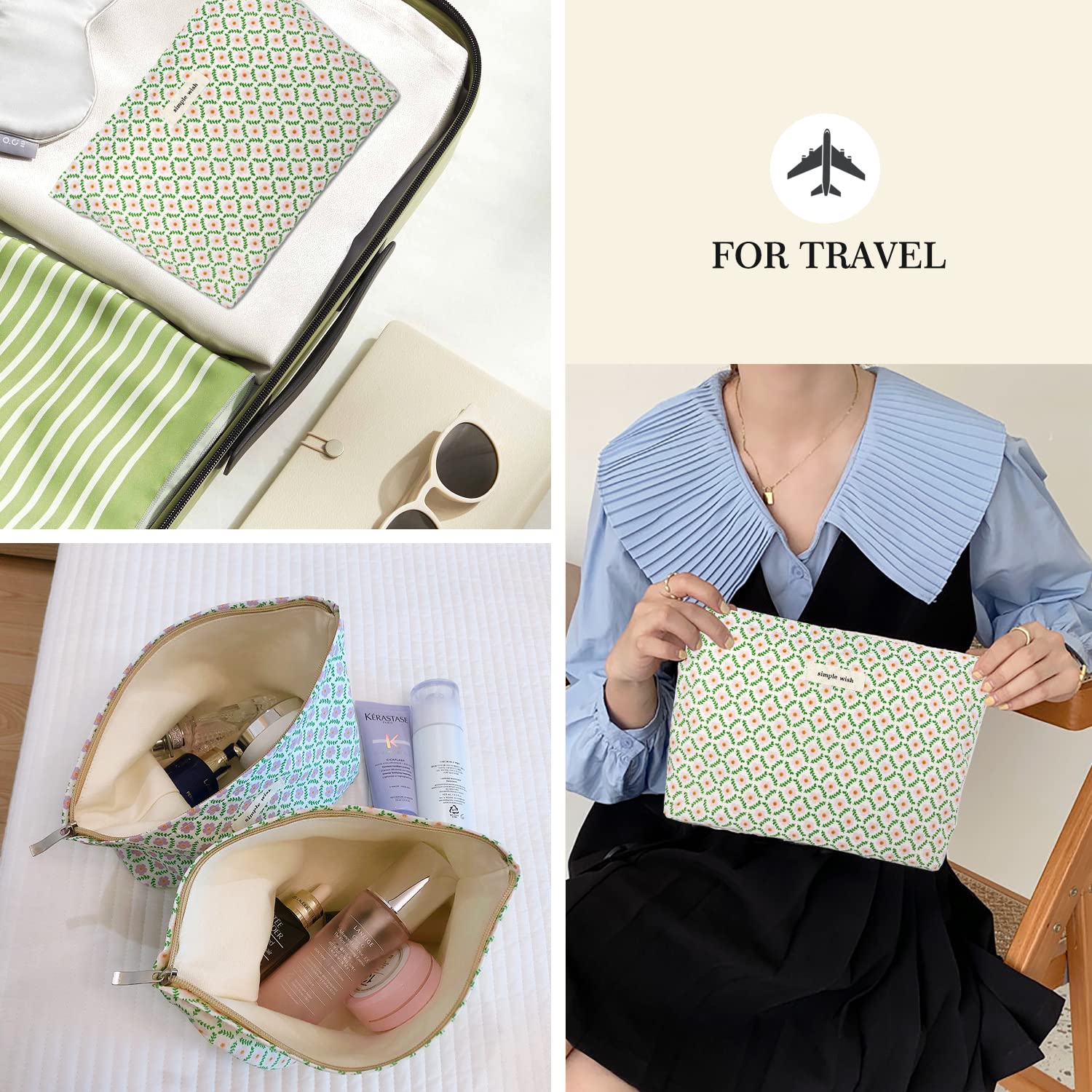 STARDW accessoire voyage soin essentiel, parfait pour produits de beauté et petits indispensables.