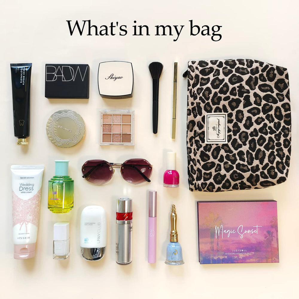 STARDW sac de voyage leopard brun, léger et compact pour vos essentiels.