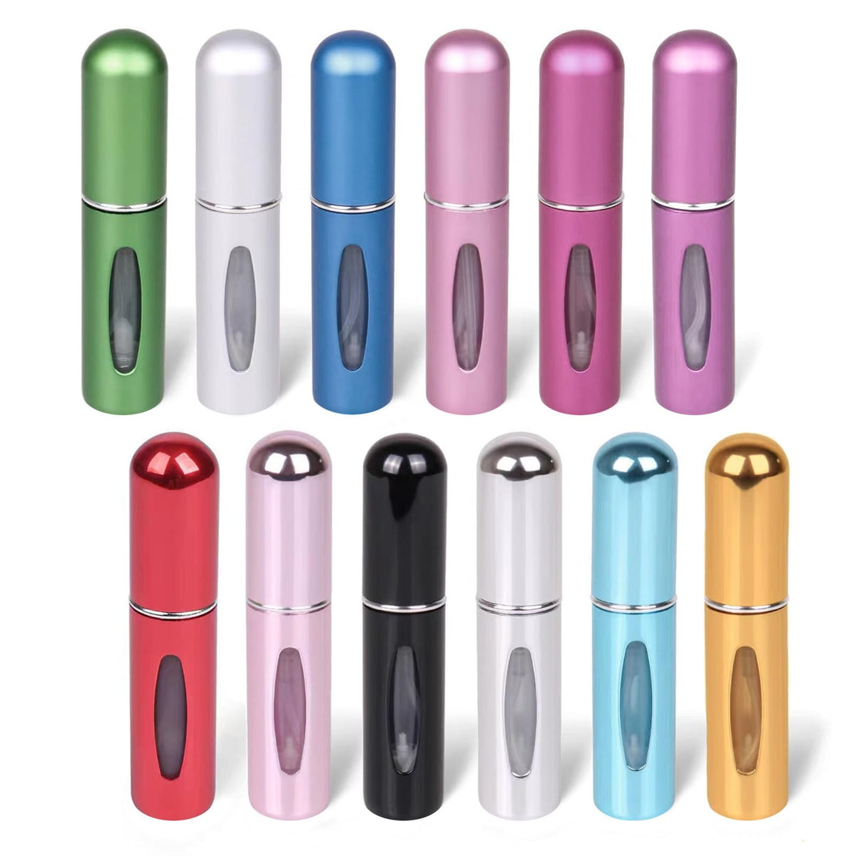 Atomiseur voyage Starfa Lab noir et or, compact et pratique pour vos déplacements