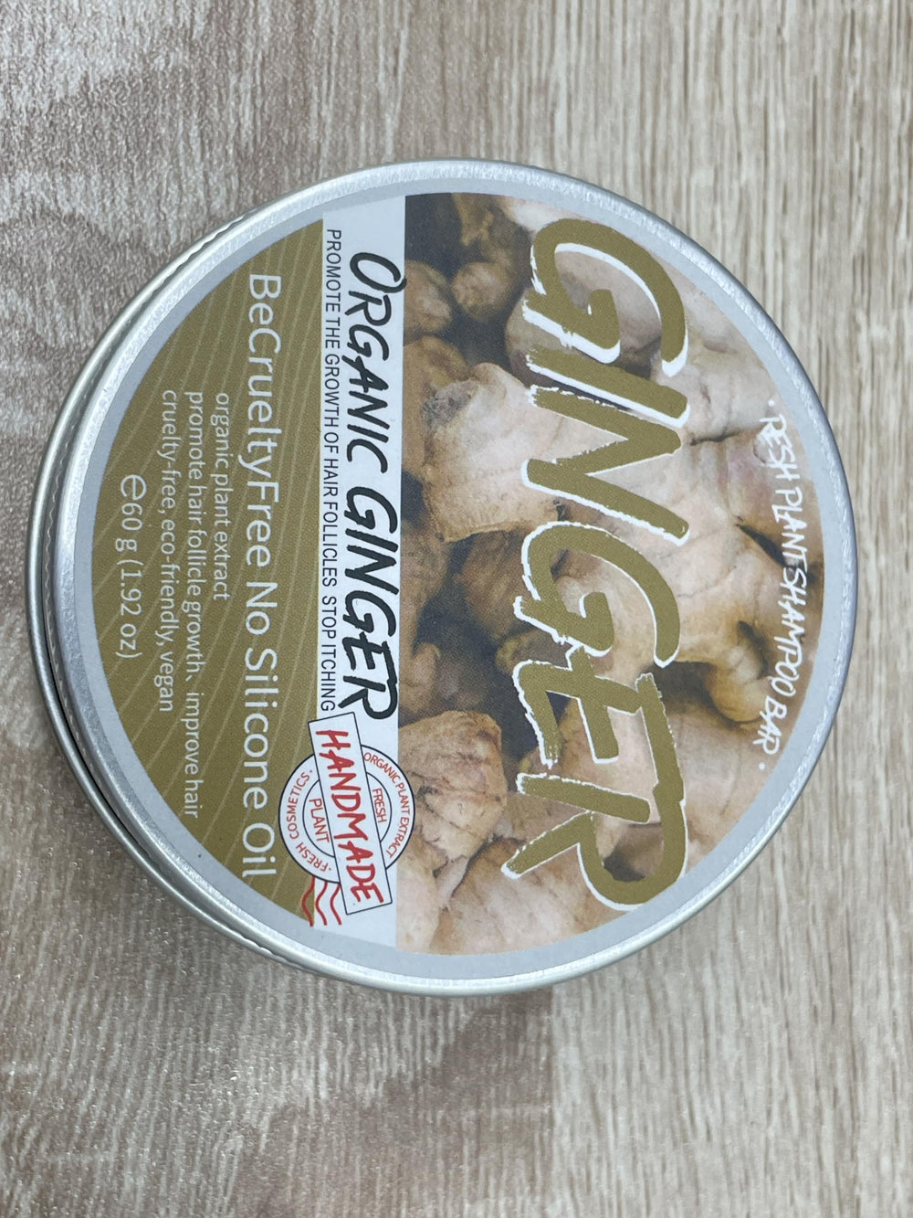 Starhig barre shampoing gingembre parfum léger et revitalisant pour les sens.