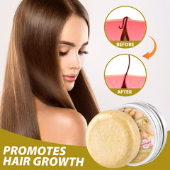 Starhig barre shampoing gingembre ingrédients naturels pour une routine capillaire douce.