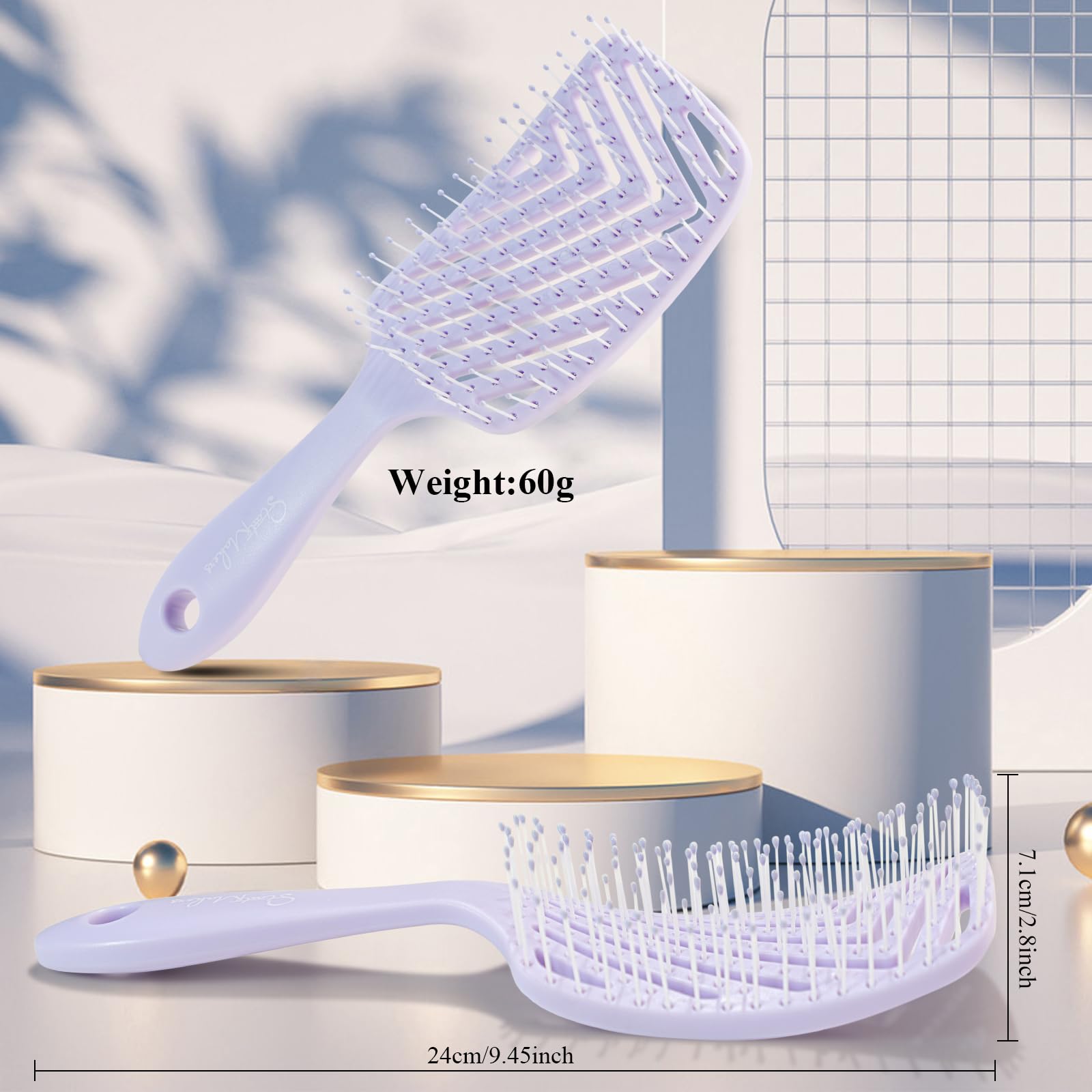 START MAKERS brosse detanglage ventilee cadeau élégant pour routine beauté.