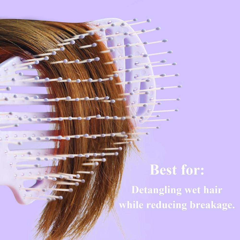 START MAKERS brosse detanglage ventilee palette lavande allie style et soin capillaire.