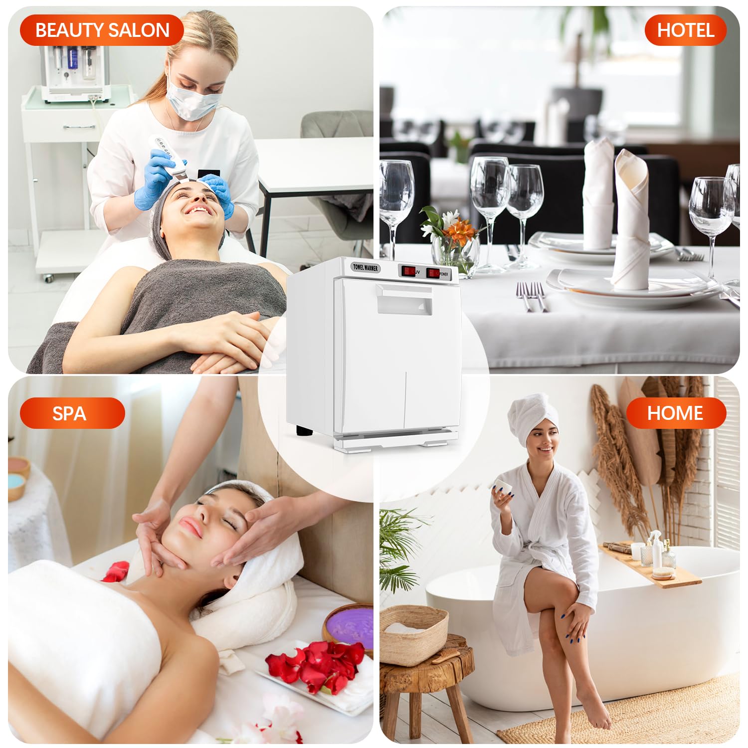 StateRiver Chauffe-serviettes 5L, extérieur compact et pratique
