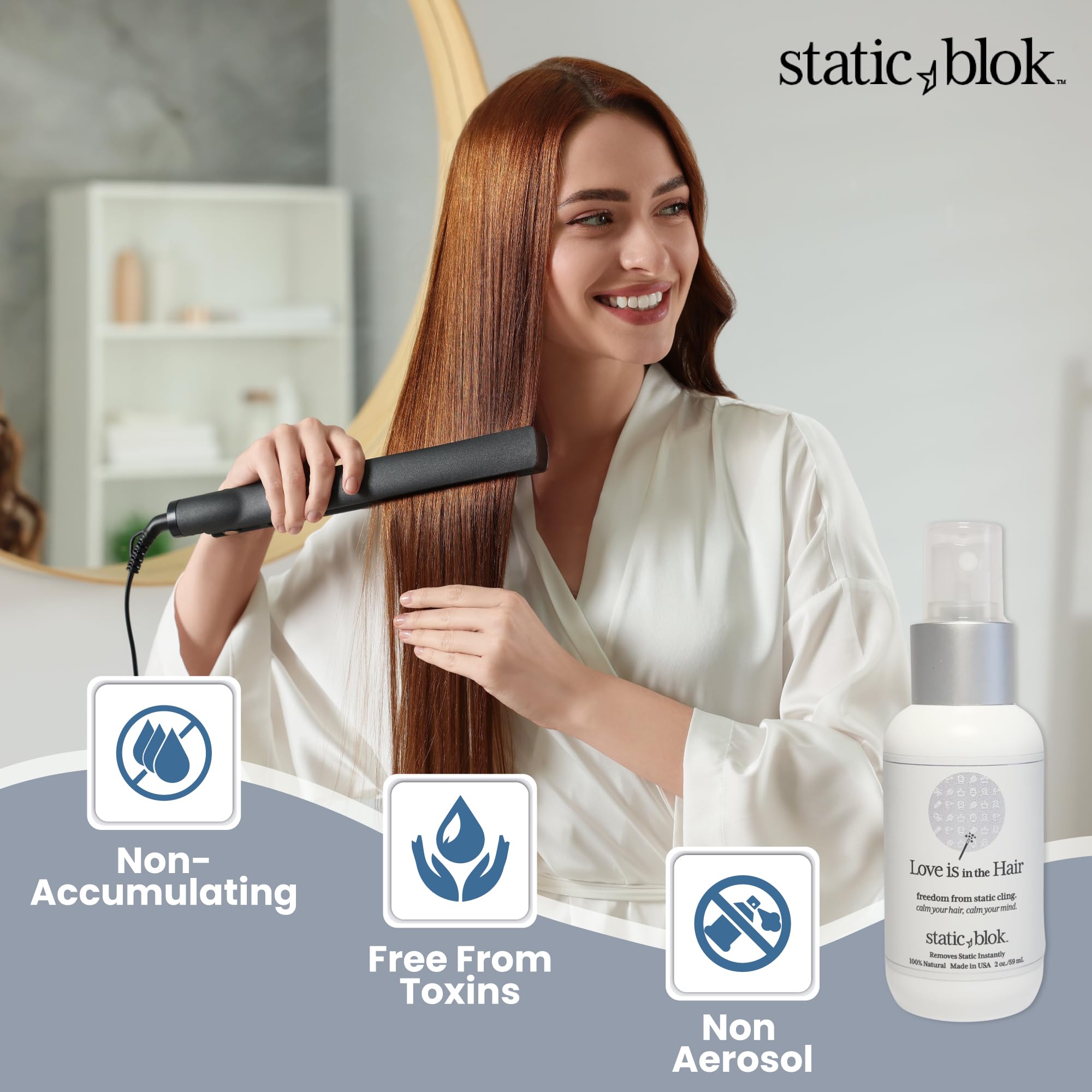 Static Blok: Sans parabènes et sulfates, soin sûr.
