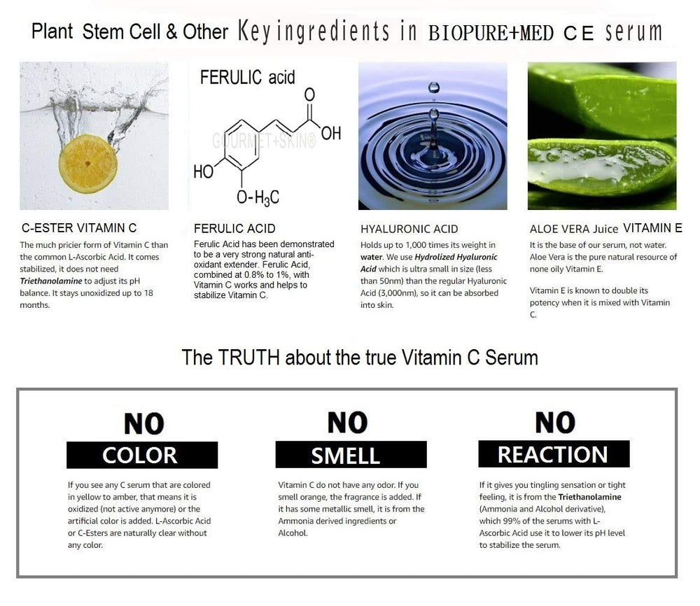 BioPureMED s’applique en douceur; peau plus douce après usage.