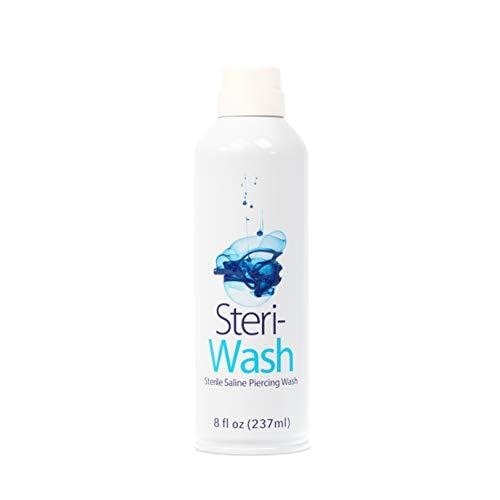 Steri-Wash bouteille après soin piercing pour nettoyage doux et homogène