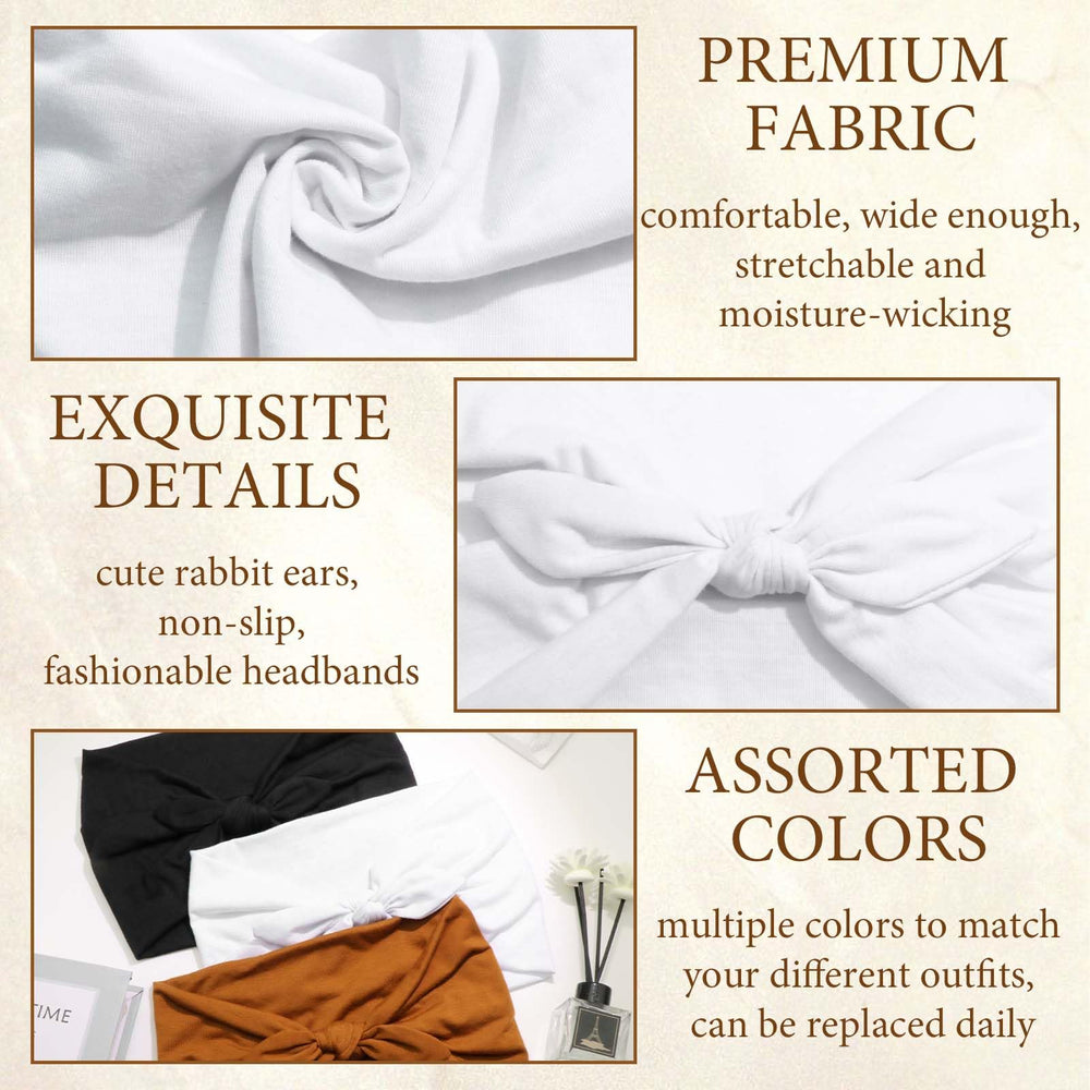 Turban STGDAK élastique, enveloppe confortablement la tête et reste en place.