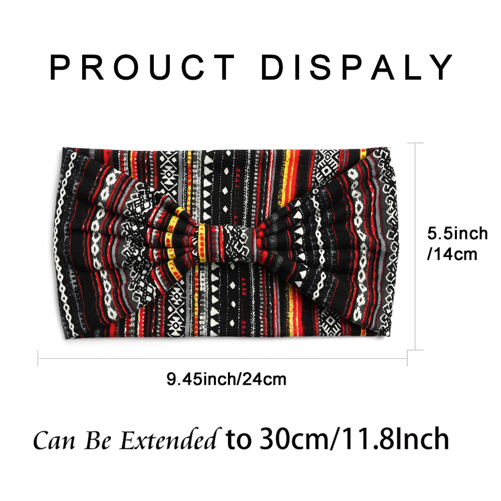 STGDAK bandeau boho noué; maintien élégant pendant l'entraînement.