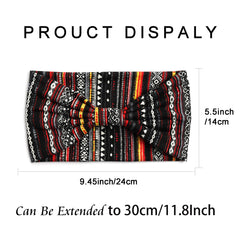 STGDAK bandeau boho noué; maintien élégant pendant l'entraînement.