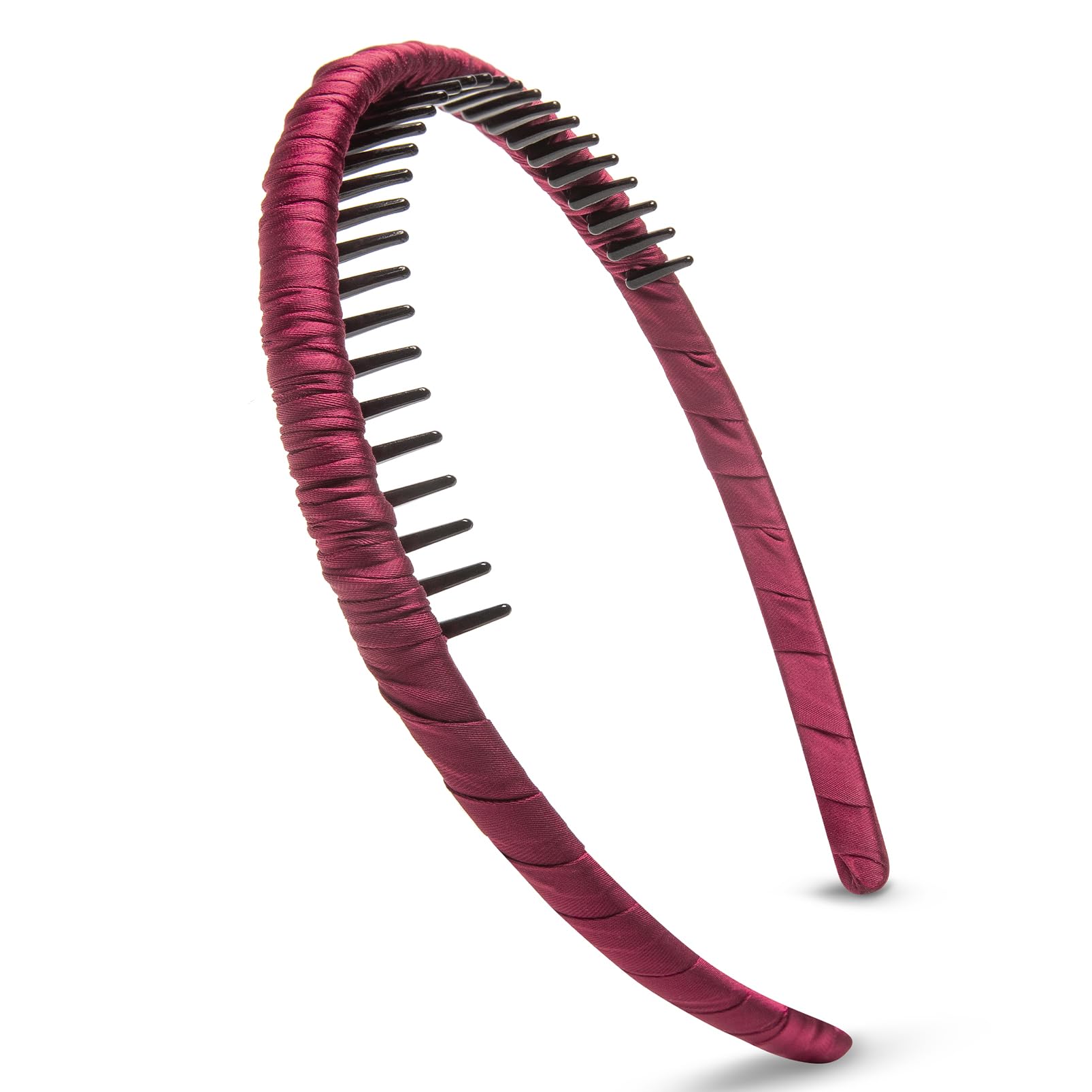 STHUAHE bandeau cheveux résine dents, parfait pour maintenir les mèches.