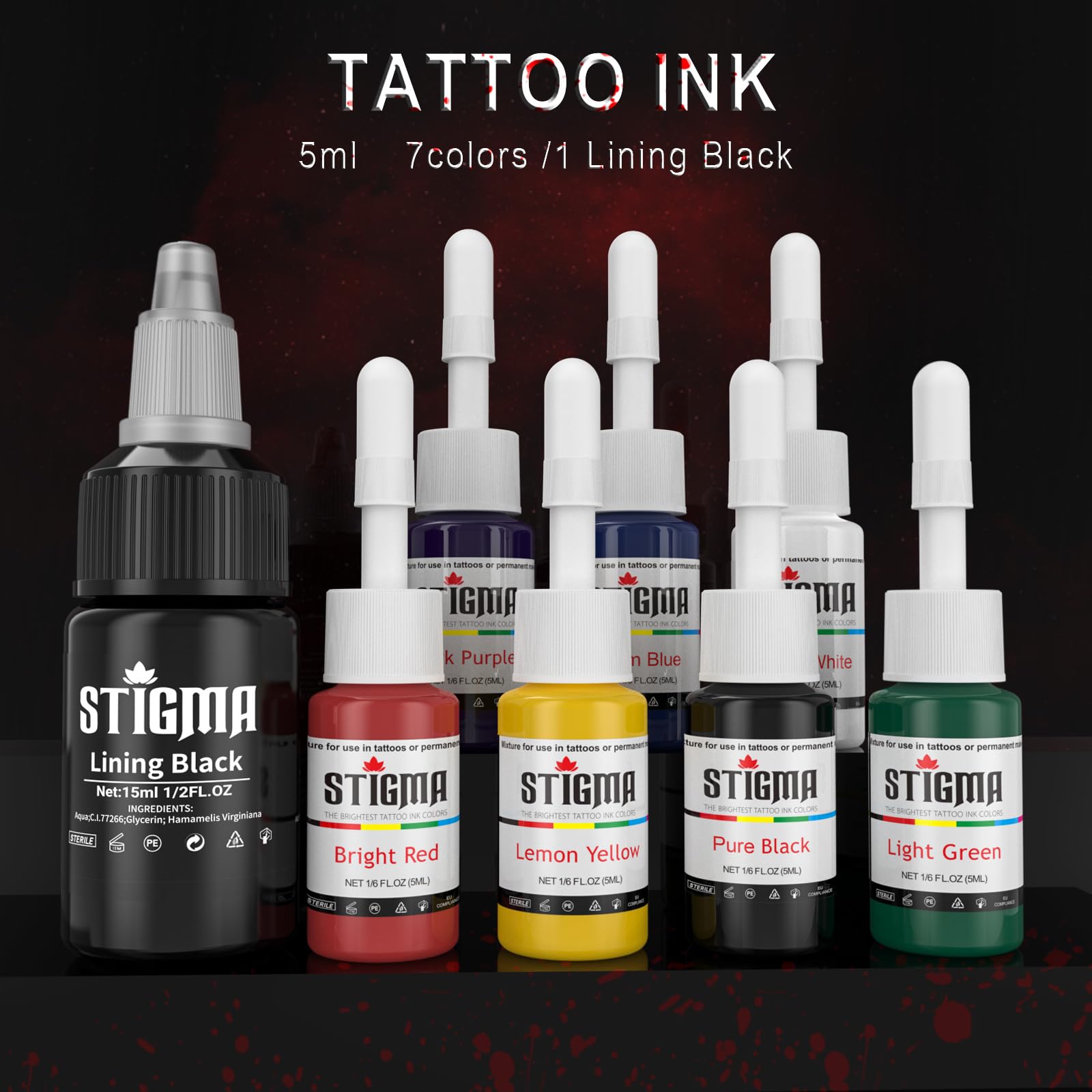 STIGMA batterie-tatouage 1400mAh, autonomie prolongée pour sessions sans fil.
