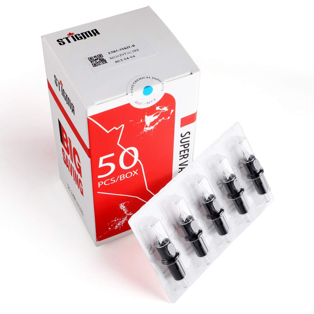 STIGMA EN05 aiguille magnum courbe soft edge 1219RM, couverture rapide et uniforme.