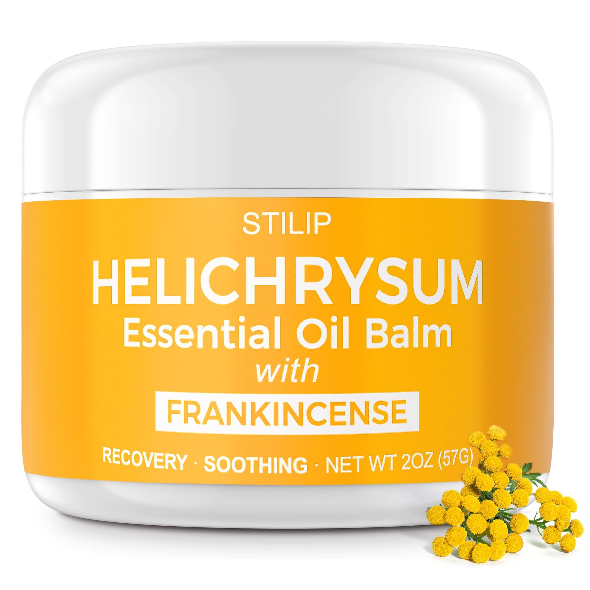 Stilip baume helicrysum encens en flacon, soin réparateur efficace.