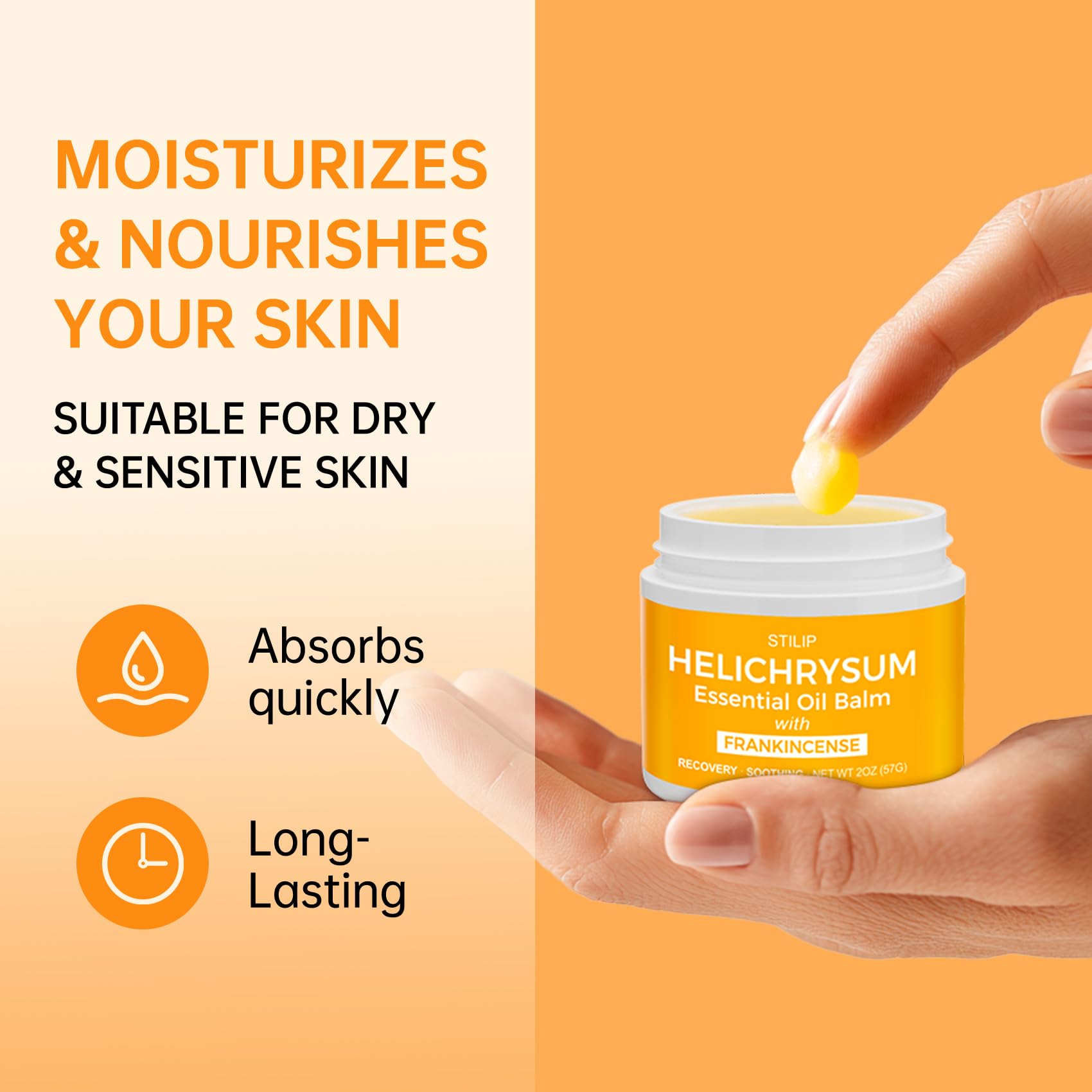 Stilip usage multi-usage visage cou mains pour hydratation quotidienne.