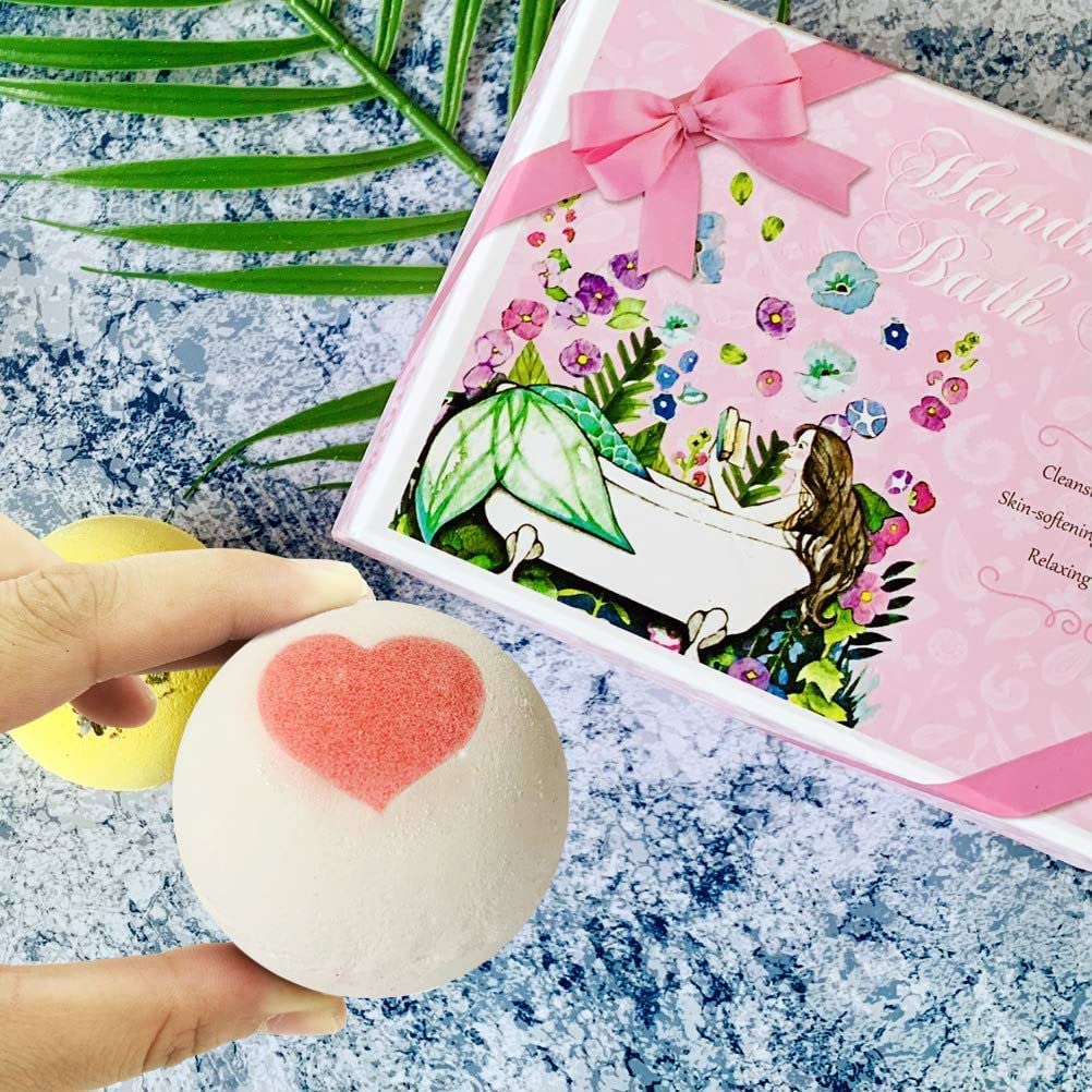 STNTUS INNOVATIONS multicolor collection bath bombs offer diverse scents and mood lift.