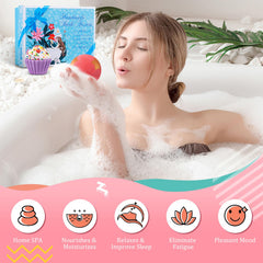 Boules de bain cœur STNTUS INNOVATIONS parfum délicat et douceur durable