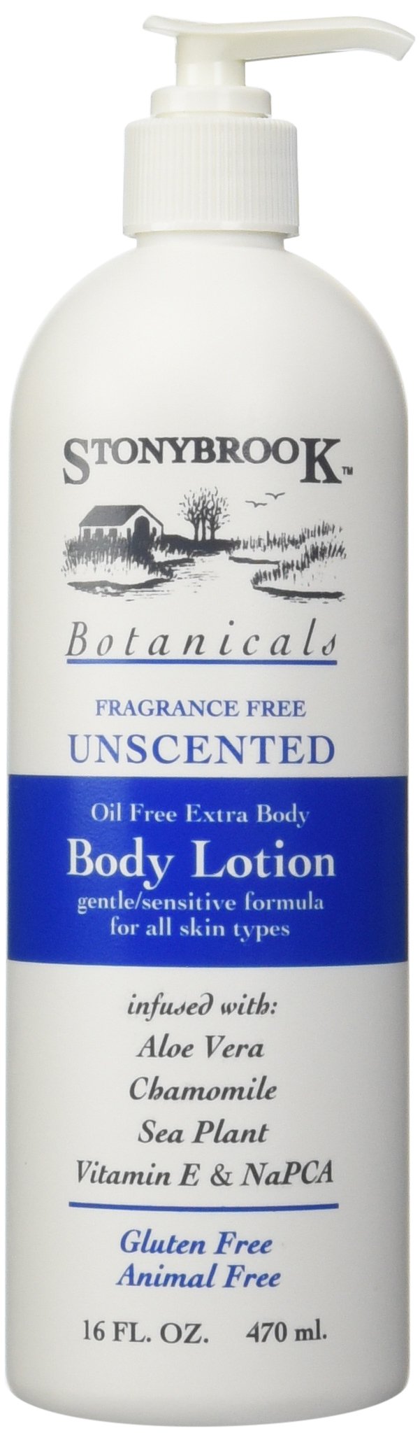 Stonybrook lotion sans parfum – flacon élégant pour hydratation quotidienne